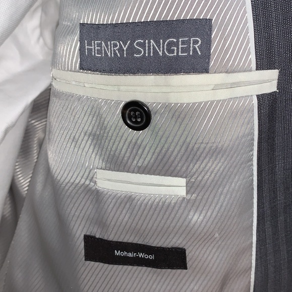 Hugo Boss Mens Mohair Suit Jacket Size 42R. EUC. - Picture 12 of 16